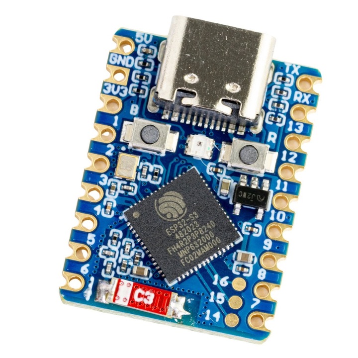 Платка ESP32-S3-Zero, MINI, Wifi, Bluetooth