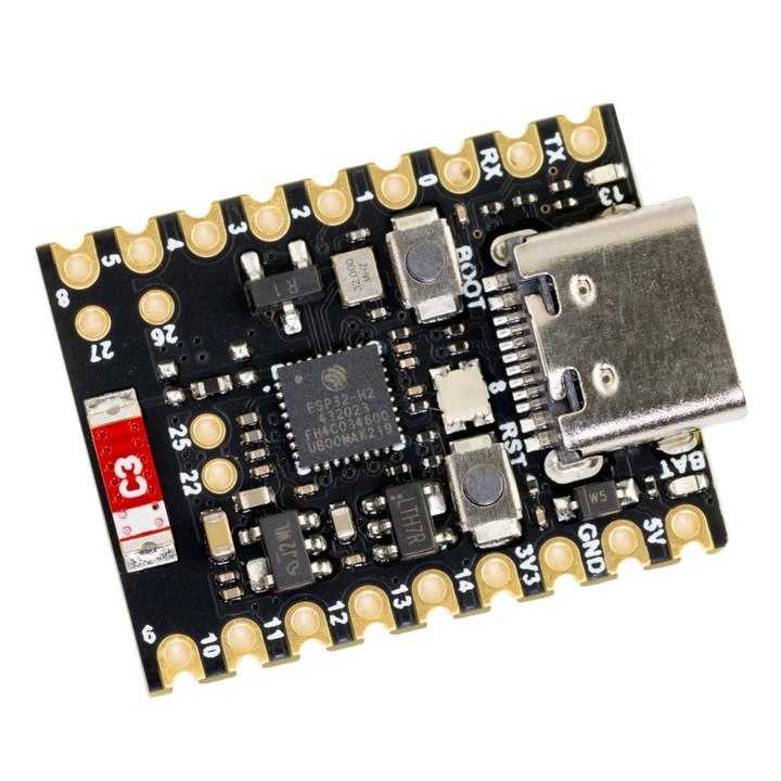 Платка ESP32-H2-ZERO, Super Mini, Wifi, Bluetooth