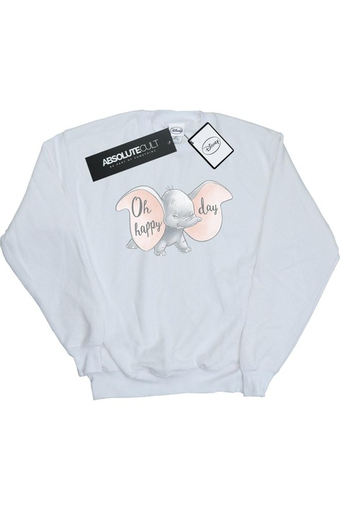 Дамски суичър Disney Happy Day, Бял, Бял