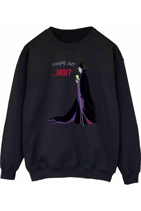 Disney Naughty List kapucnis női, fekete S INTL