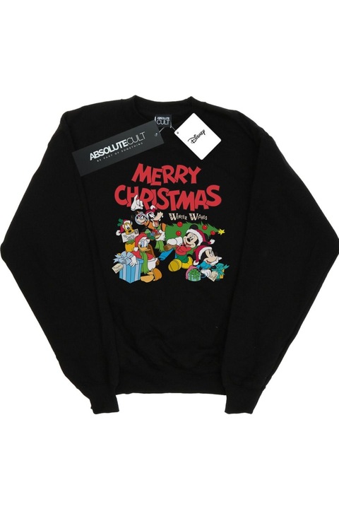 Kapucnis Disney Mickey Mouse And FriendsWinter Wishes Women, fekete S INTL
