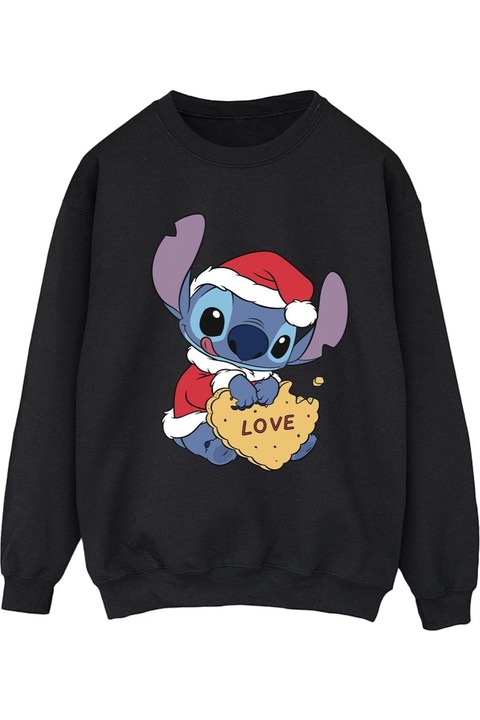 Disney női kapucnis pulóver, fekete S INTL