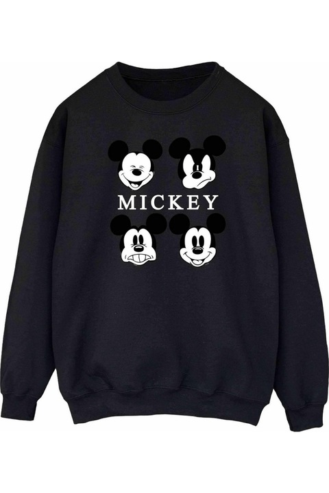 Суитшърт с качулка Disney, Черен