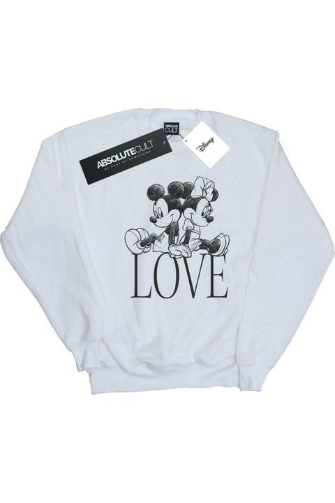 Disney női kapucnis pulóver, fehér XL INTL