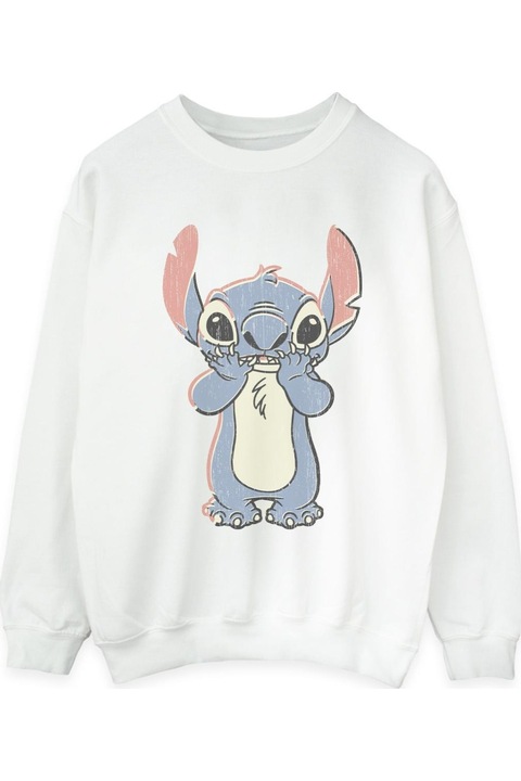 Disney női kapucnis pulóver, fehér XL INTL