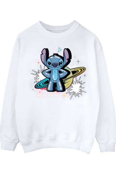 Disney női kapucnis pulóver, fehér M INTL