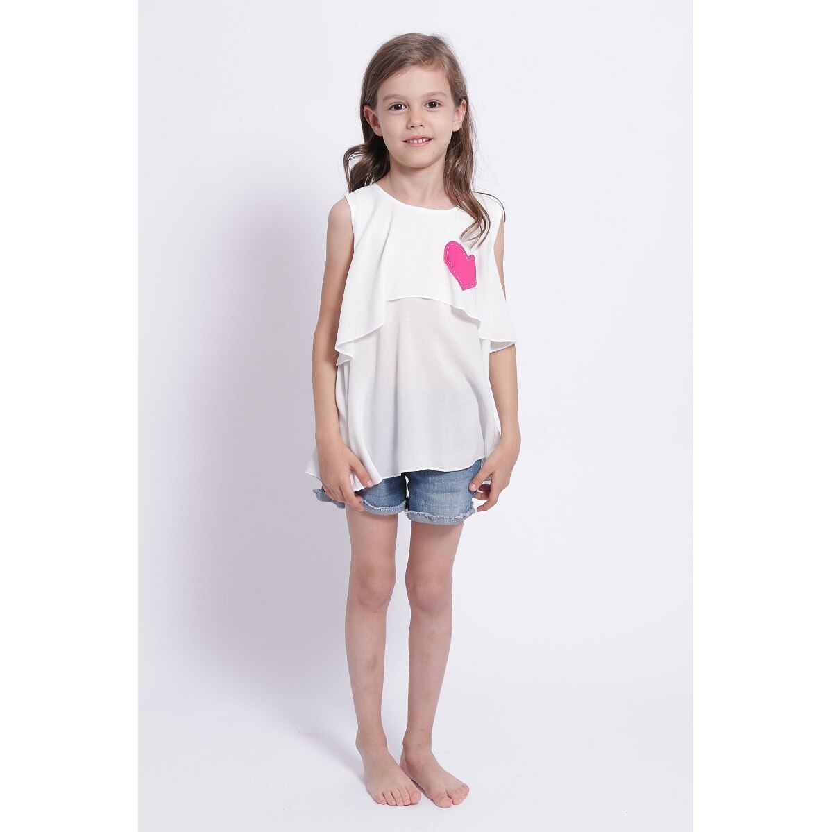 Bluza fete cu inima roz Miss H