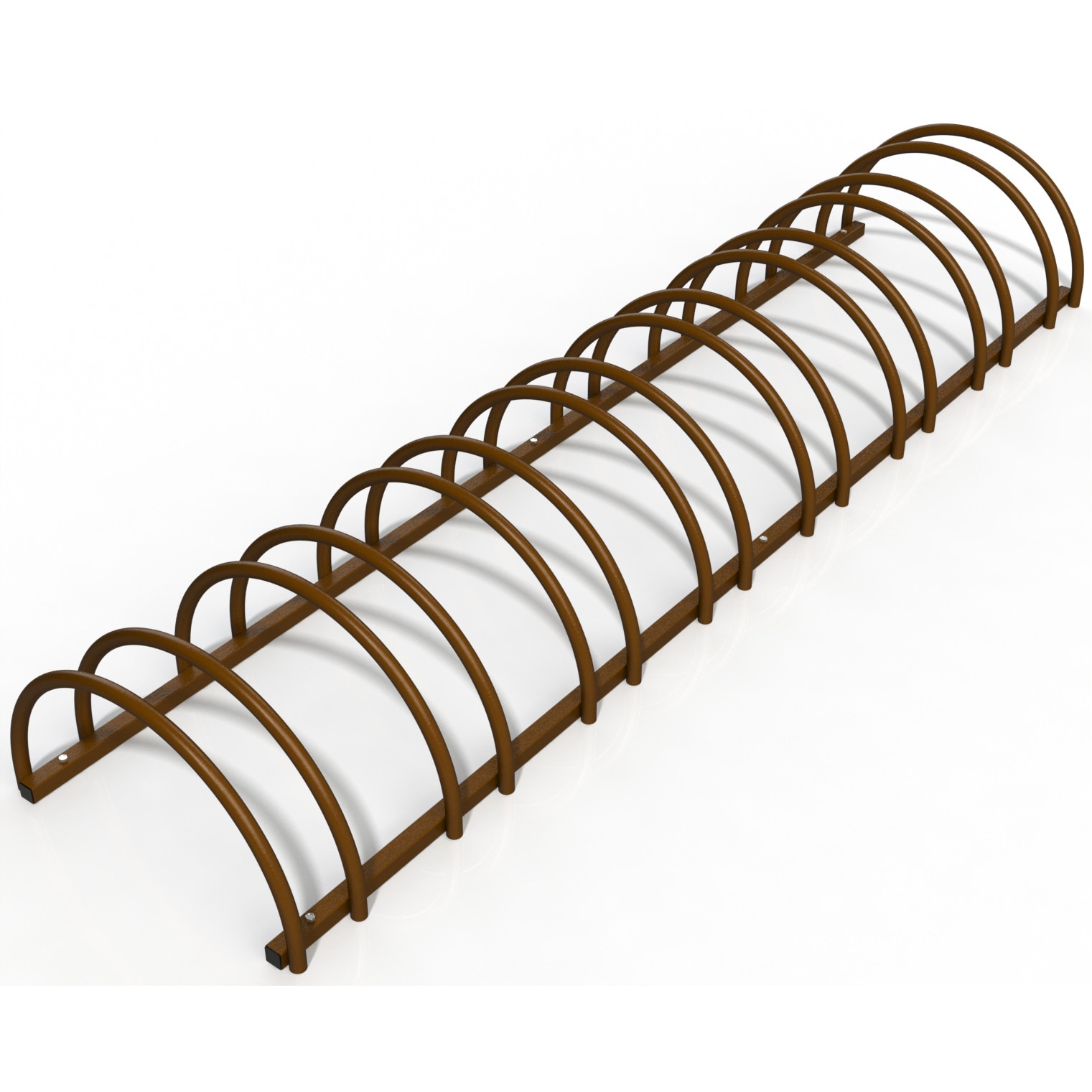 Suport stradal bicicleta cu 8 sloturi -model 0022-8 Maro