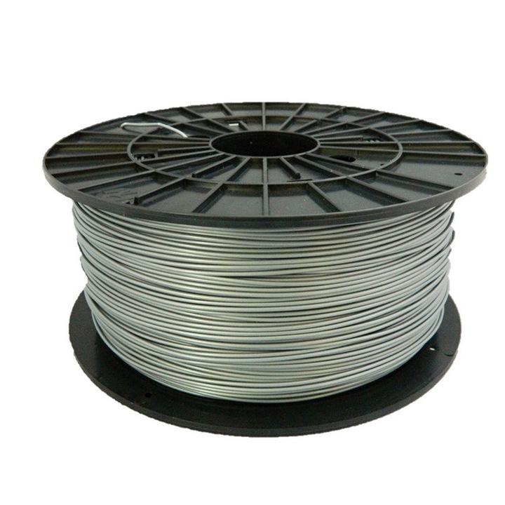 Filament, ABS silver 1.75mm 1kg