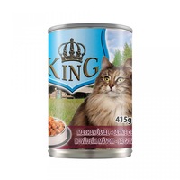 hrana umeda - king cat - conserva cu carne de vita - 415 gr imagen 34_0_
0