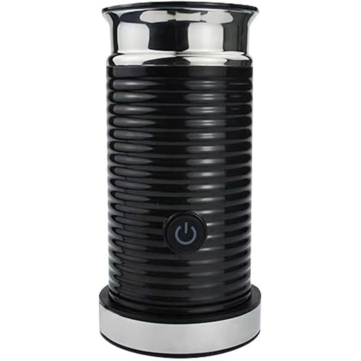 Мултифункционална пенообразувател за мляко Wacorresi, автоматична, черна, голям капацитет, лесна за почистване