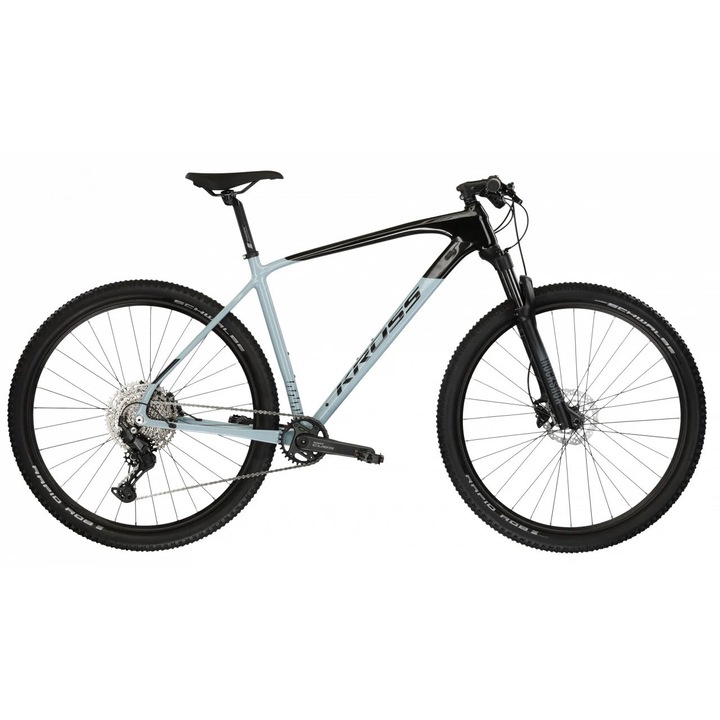 Bicicleta KROSS LEVEL 7.0 29" Negru-Grey-Black Glossy 24 (Marime Cadru: L)
