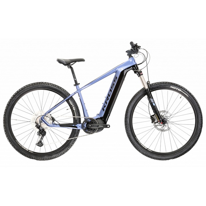 Bicicleta KROSS LEVEL BOOST 2.0 500 29" Blue-Negru-Blue Glossy 23 (Marime Cadru: L)