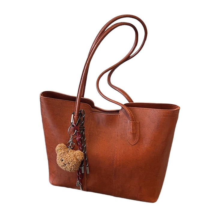 Geanta dama cu bareta pentru umar, Piele naturala