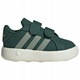 Pantofi sport pentru copii, adidas, GRAND COURT, Casual, Textil, cu Velcro, 23, 5 EU, Verde