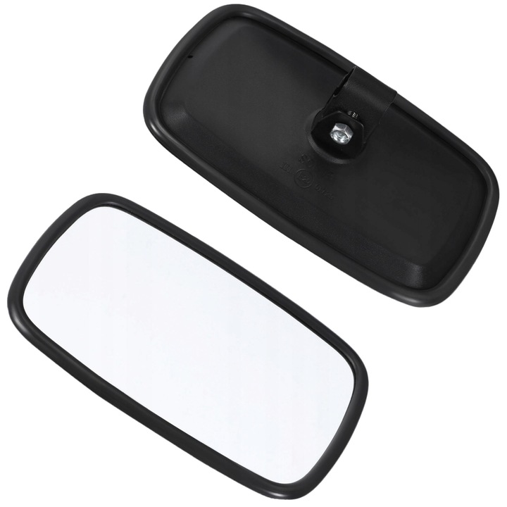 Oglinda exterioara universala, Kotarbau, 14.5x23cm, PVC, pentru tractor, excavator