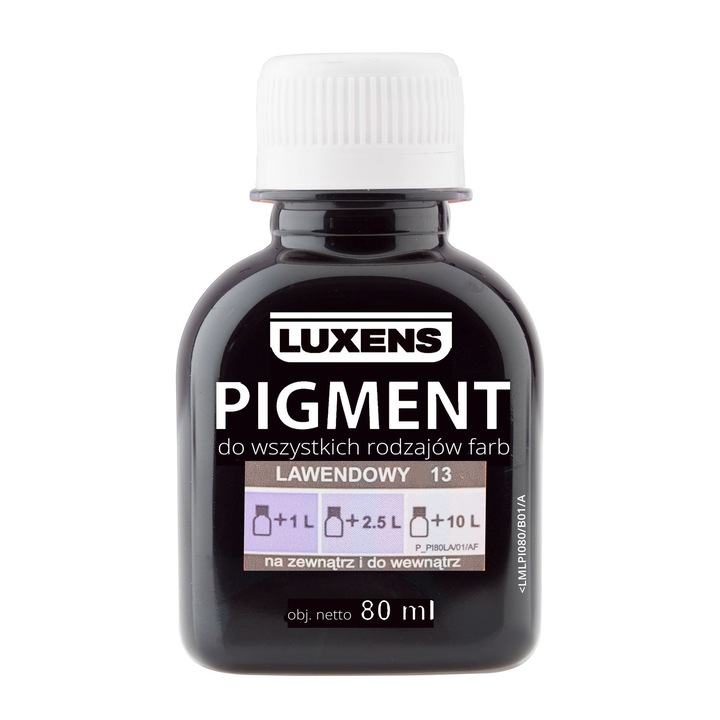 Pigment Luxens violet lavanda 13, 80 ml, interior/exterior