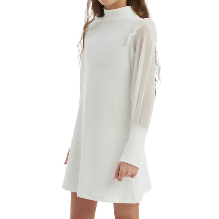 Elegáns Luna ruha kislányoknak - Kifinomultság és stílus különleges alkalmakra, Fehér