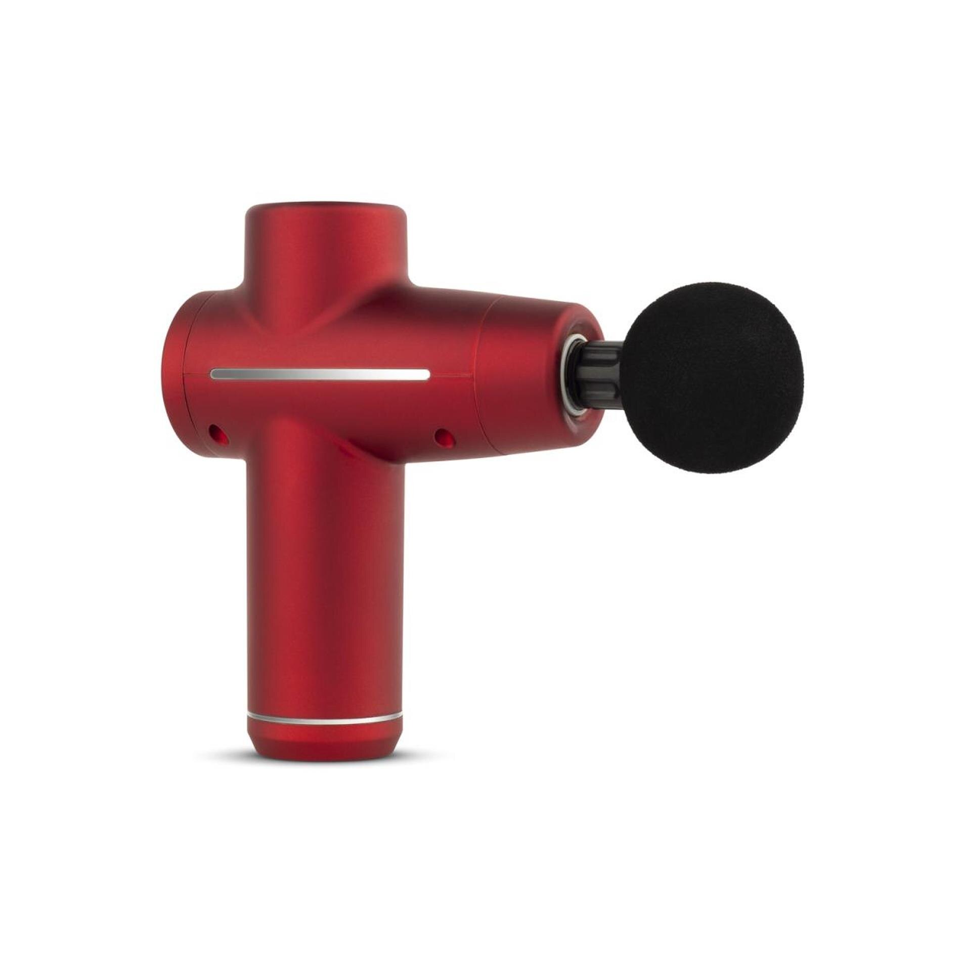 トイガン masaz Teazers, Vibrator Massage Gun Rosu Pistol de masaj cu 4 capete, 9