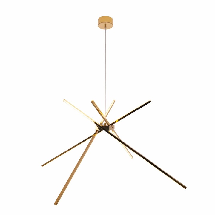 Lustra Spider P0457 Auriu