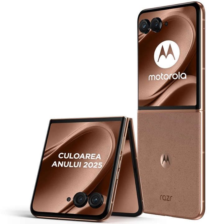 Смартфон Motorola razr 50 Ultra, Dual SIM, 512GB, 12GB RAM, 5G, Mocha Mousse
