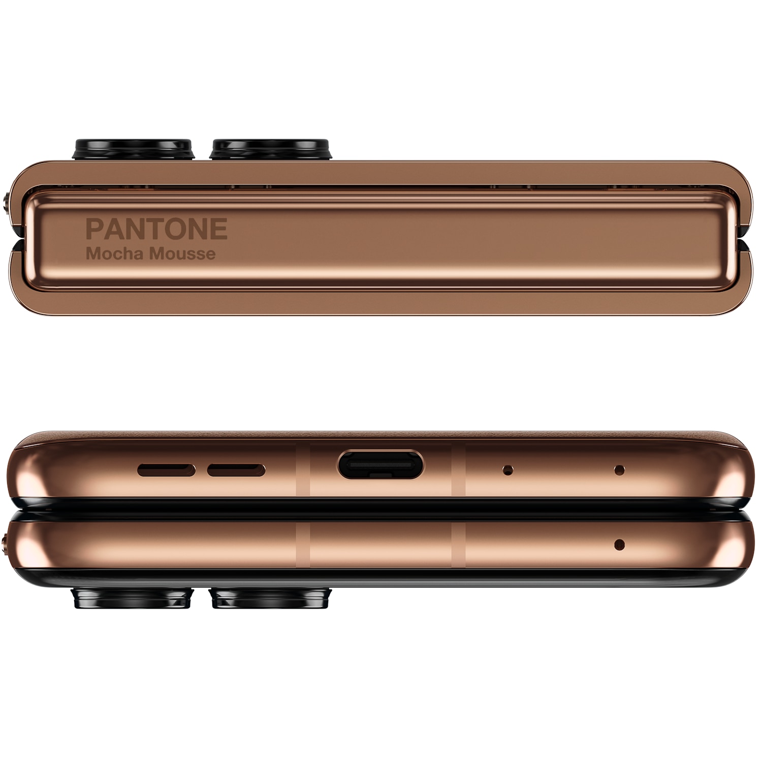 RESIGILAT: Telefon mobil Motorola razr 50 Ultra, Dual SIM, 512GB, 12GB RAM, 5G, Mocha Mousse