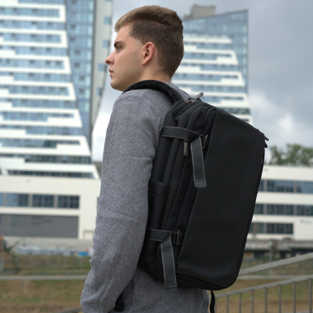 Rucsac de calatorie si business cu spatiu pentru laptop 15.6" Arctic Hunter B00540 black