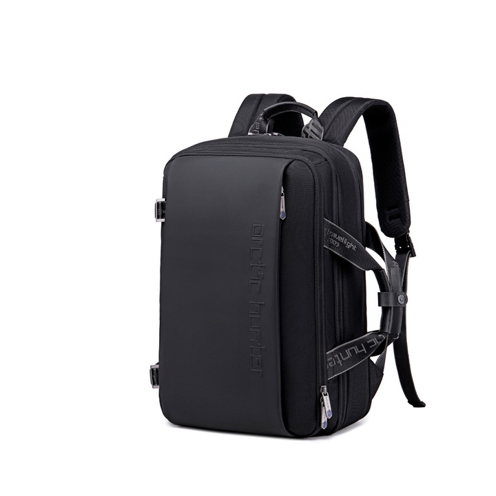 Rucsac de calatorie si business cu spatiu pentru laptop 15.6" Arctic Hunter B00540 black
