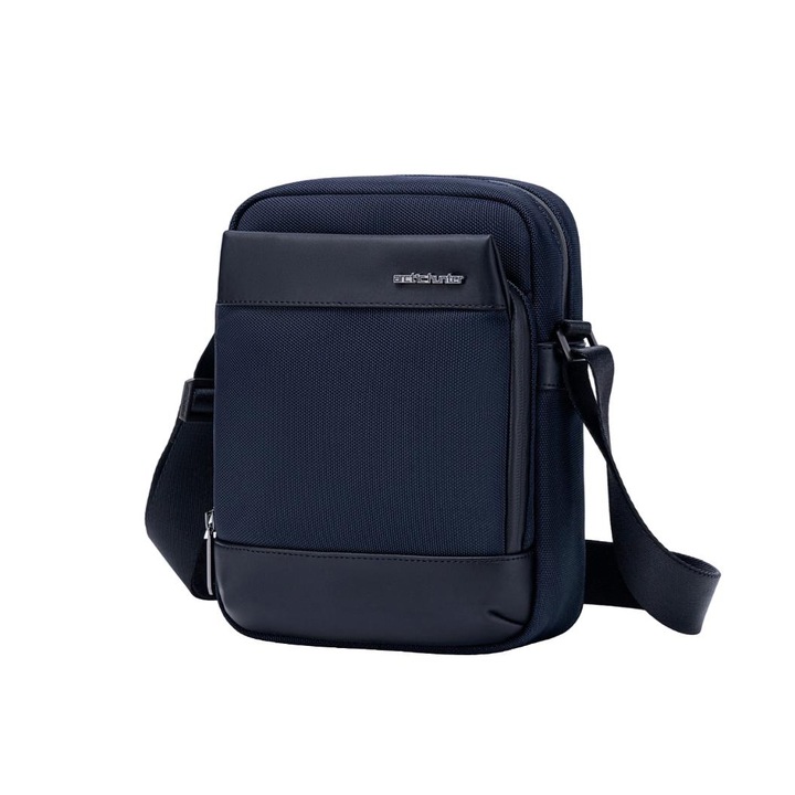 Férfi táska, Arctic Hunter, poliészter, 25,5x19x7 cm, 3,4 literes, sötétkék