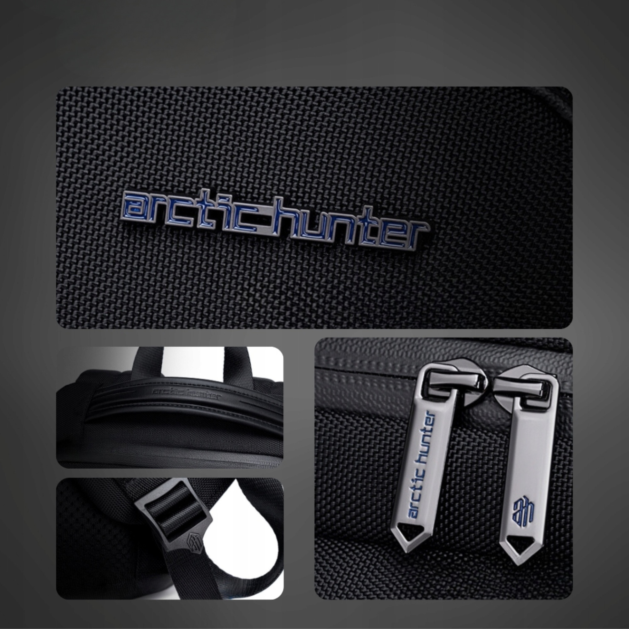 Rucsac de afaceri pentru barbati pentru laptop 15.6" Arctic Hunter B00670 albastru