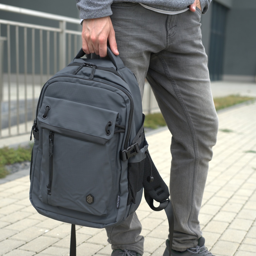 Rucsac de calatorie si urban cu spatiu pentru laptop 15.6" Arctic Hunter B00531 grey