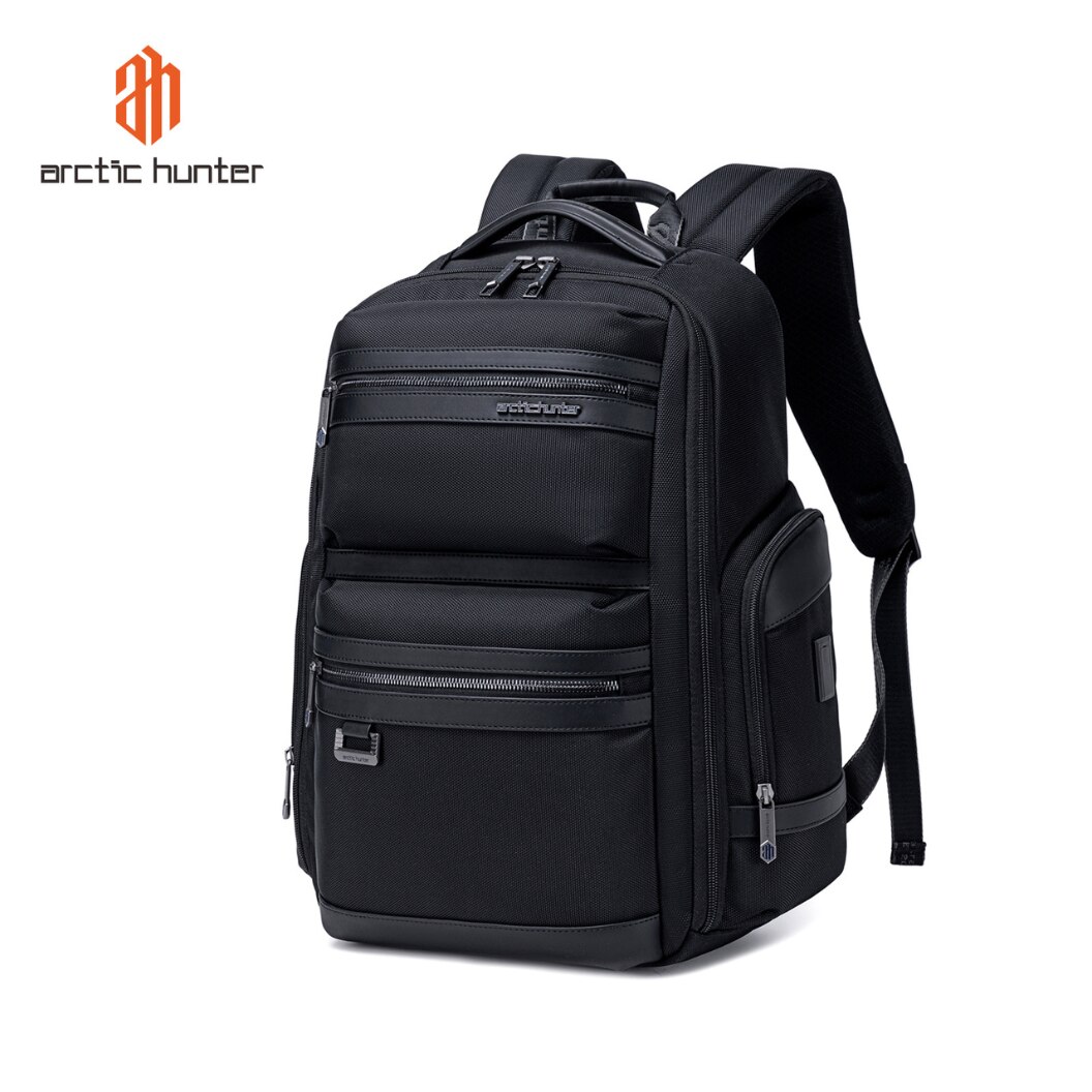Rucsac de calatorie si urban cu spatiu pentru laptop 15.6" Arctic Hunter B00682 black