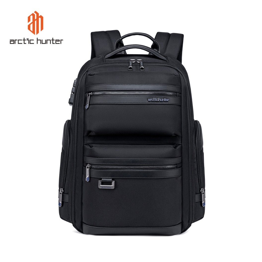 Rucsac de calatorie si urban cu spatiu pentru laptop 15.6" Arctic Hunter B00682 black