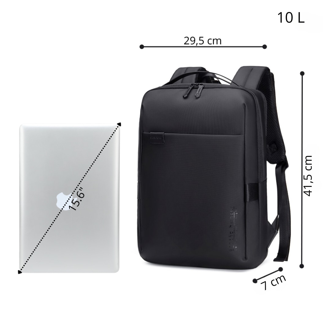 Rucsac de afaceri cu spatiu pentru laptop 15.6" Arctic Hunter B00574 black
