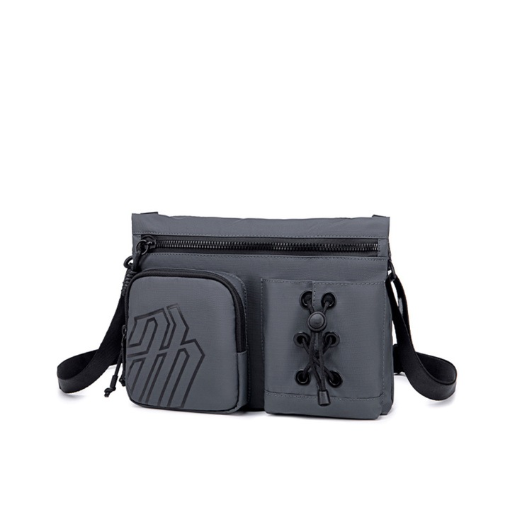 Arctic Hunter futártáska, poliészter, szürke