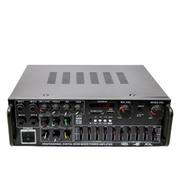 Amplificator Bluetooth, egalizator, 150W putere mare, 12V/220V, 90dB, calitate sunet HIFI, canal dublu, negru