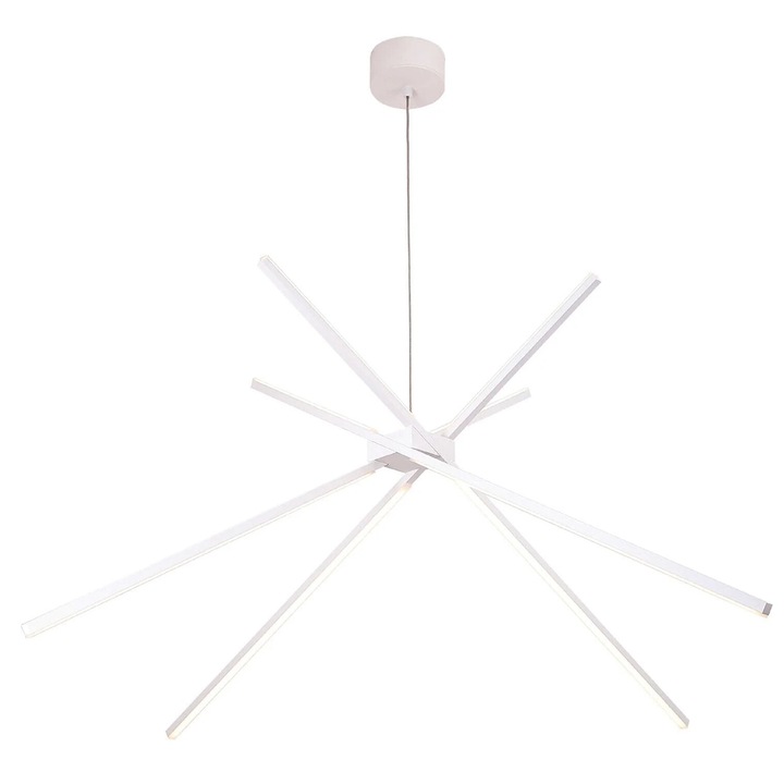 Lustra Spider P0270 Alb
