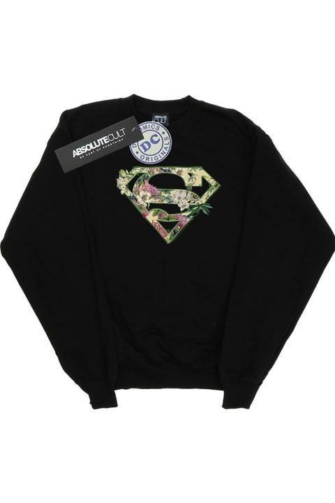 Női DC Comics kapucnis pulóver, Fekete