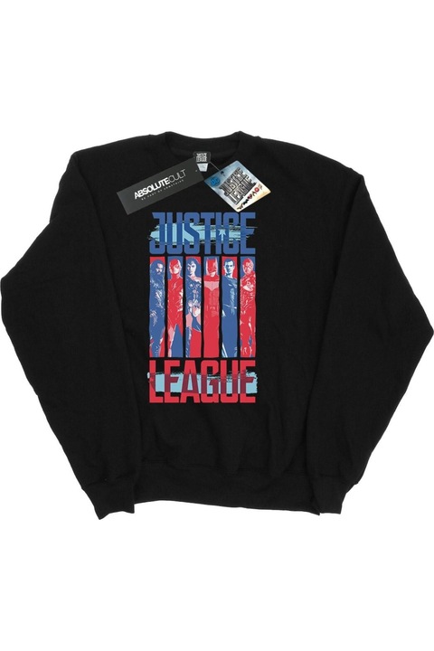 DC Comics Justice League kapucnis női, fekete S INTL