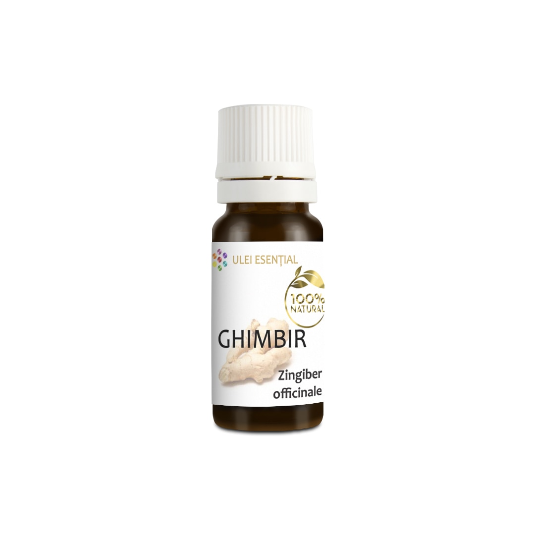 Ulei esential natural de ghimbir, FlorEsential, 10ml