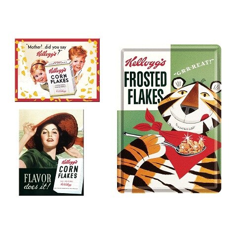 Pachet Kellogg's - 2 magneti, placa