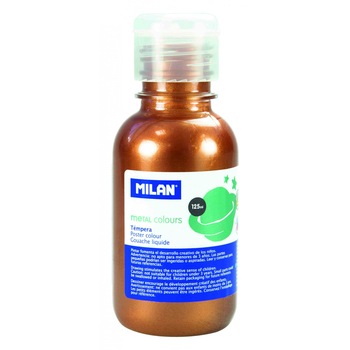 Tempera 125 ml aramiu metalizat MILAN Tempera 125 ml aramiu metalizat MILAN
