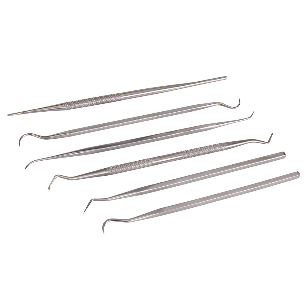 Set 6 piese pentru sculptura fina, Silverline