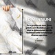 Set 10 Placi de tapet SDEPOT®, grosime 2mm, dimensiuni 30x60cm, imitatie marmura, alb cu model auriu