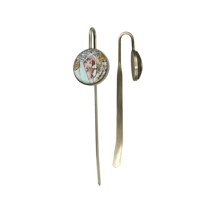 Semn de carte, CARMANI, A. Mucha - Four Seasons - Winter