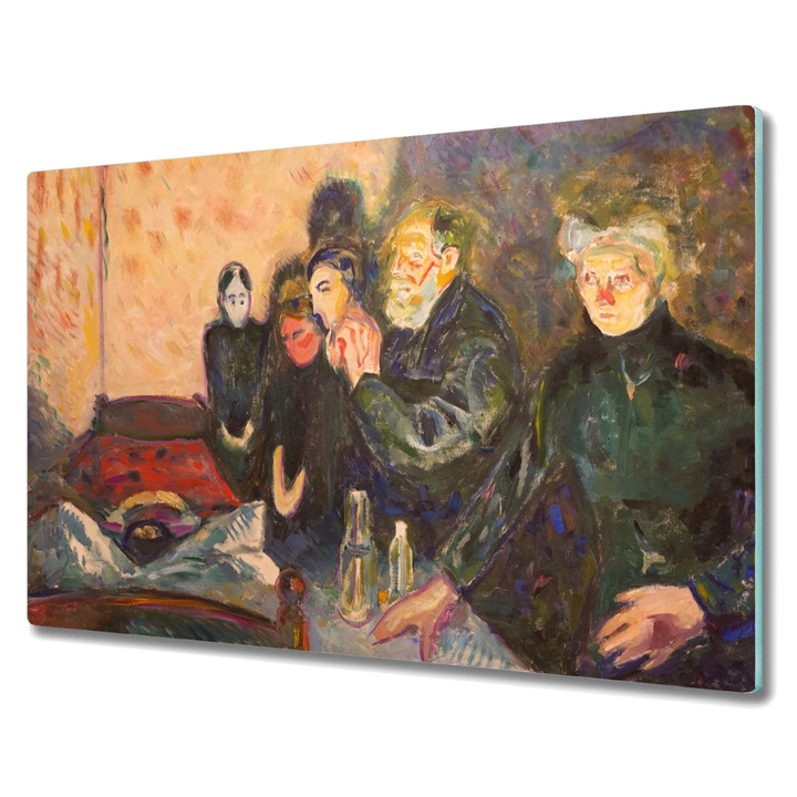 Vágódeszka, Coloray, Üveg, Négyszögletes, Harcolni A Halálért, Többszínű, 80 cm x 52 cm, 010010520060000017593