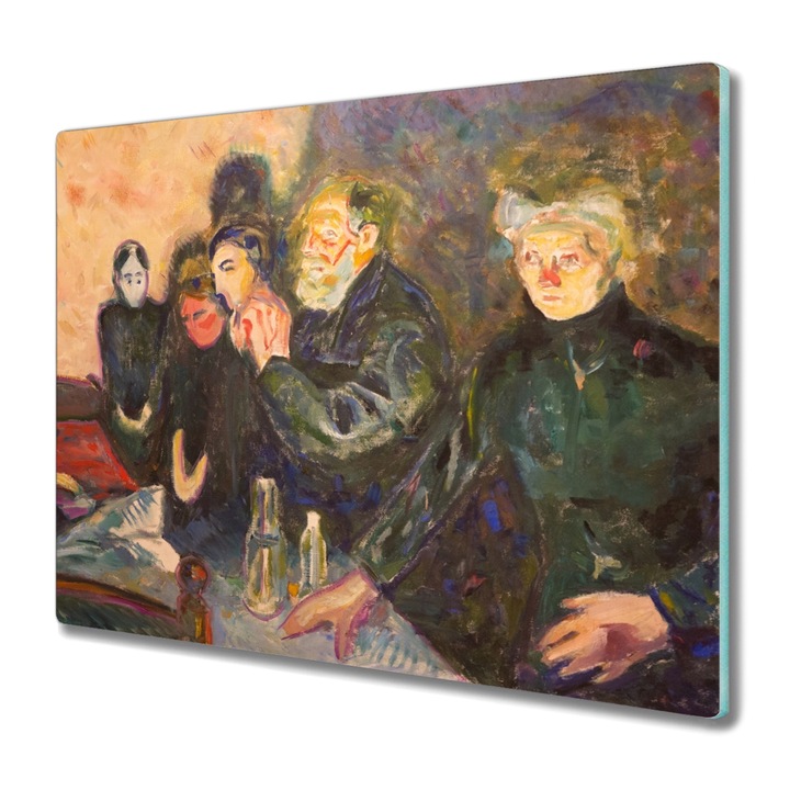 Vágódeszka, Coloray, Üveg, Négyszögletes, Harcolni A Halálért, Többszínű, 60 cm x 52 cm, 010010520040000017593