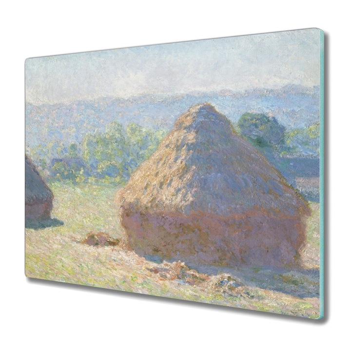 Tocator pe sticla, Coloray, Dreptunghi, Mocuri De Fan La Sfarsitul Verii, Multicolor, 60 cm x 52 cm, 010010520040000017576