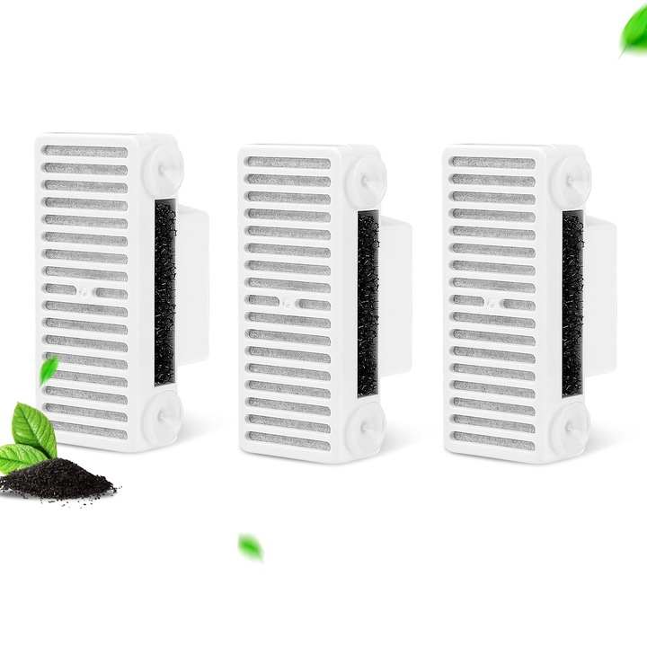 Cartus filtru, filtru cupa de aspiratie in forma de T, potrivit pentru distribuitorul de apa Pioneer Pet Swan, 6 bucati(Filtru burete)