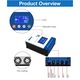 Controler Solar EASUN MPPT 100A – Compatibil 12V/24V/36V/48V, Intrare PV Max 150VDC | Eficienta Ridicata pentru Sisteme Fotovoltaice | EASUN
